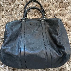 Gucci Medium Guccissima Leather Boston Bag